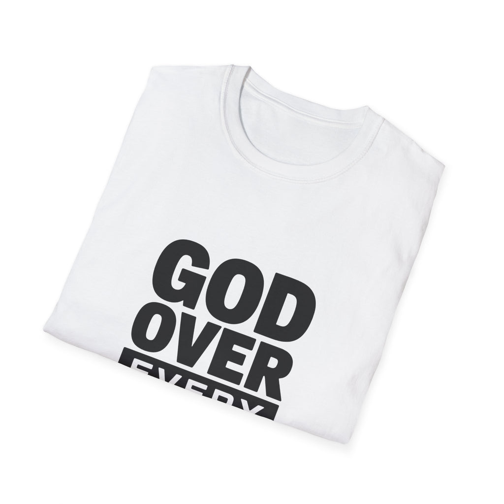 God Over Everything T-Shirt — Faith-Based Inspirational Tee