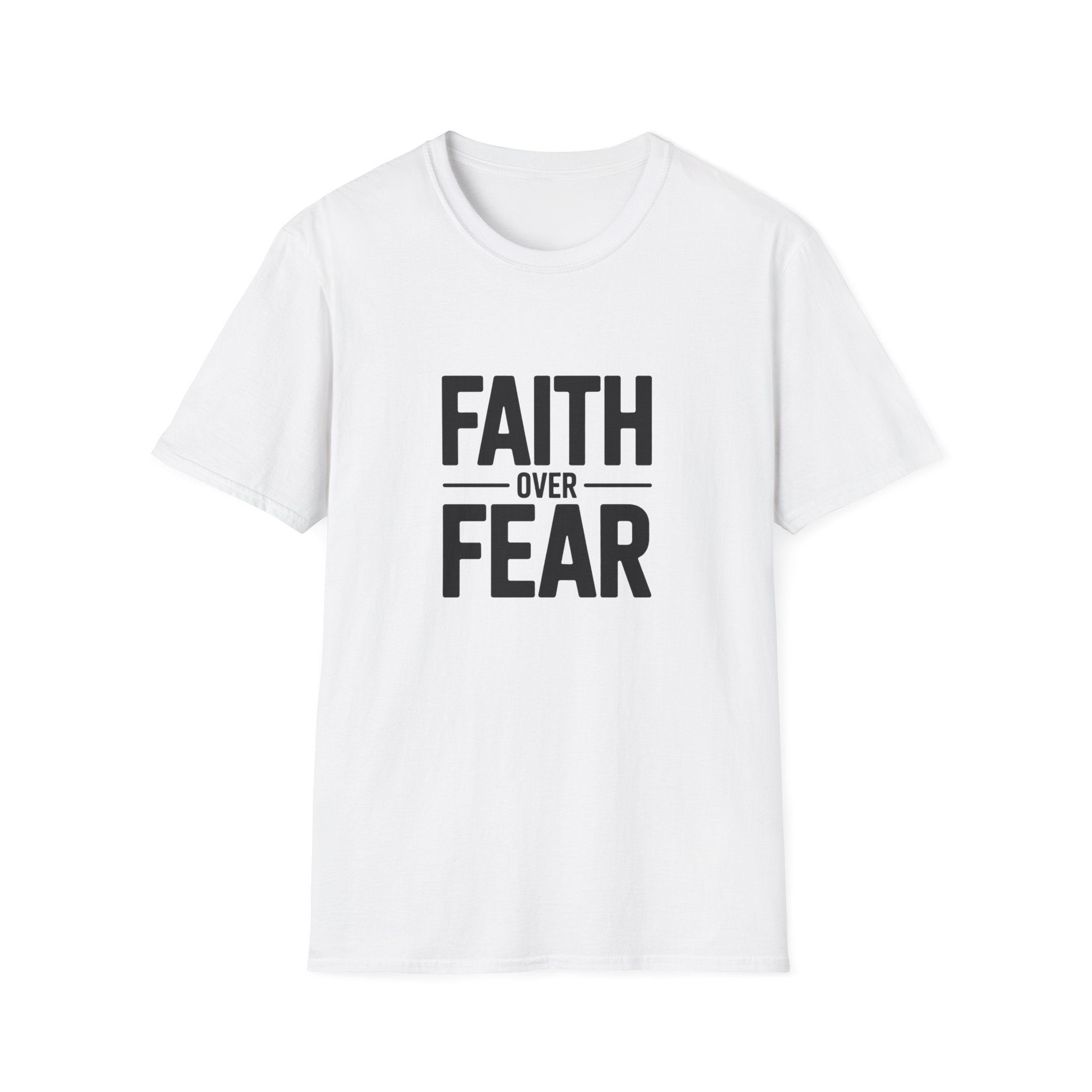 Faith Over Fear T-Shirt — Inspirational Christian Graphic Tee